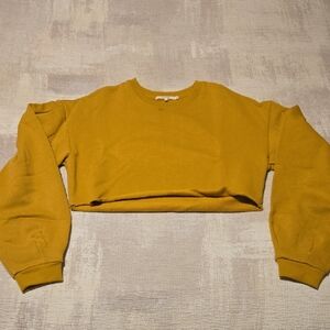 Tularosa Golden Yellow Knit Top